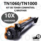 Kit 10 Toner Compatível Para Tn1060 Dcp1602 Dcp1512 Dcp1617nw Hl1212w 1k - Premium