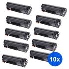 Kit 10 Toner Pro Resolution CF283A M125 M201 M225 M226 M202 M127FN M127FW