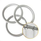 Kit 10 Un Argola Para Cortina Varão Simples Comum Ilhós Médio Grosso 28mm Instalação Cor