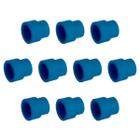 KIT 10 UN Luva de Redução 32 x 20 mm PPR Azul para Ar Comprimido TOPFUSION