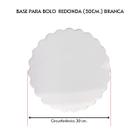 Kit 10 Unidades Cake Board Para Bolo Redondo 30cm. Branco - TAMAROZZI EMBALAGENS