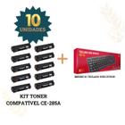 Kit 10 unidades - Toner Compatível Com Hp 285a / 435a / 436a / 278a - P1102w M1132 P1005 M1120