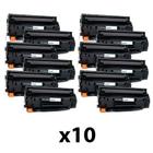 Kit 10 unidades - Toner Compatível Com Hp 285a / 435a / 436a / 278a - P1102w M1132 P1005 M1120 - NEUTRO