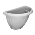Kit 10 - Vaso de Parede Branco 21 X 12 cm