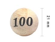 Kit 100 Bolas de Bingo Numeradas do 01 à 100 (21mm - 2,1cm)