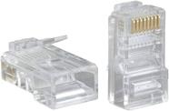 Kit 100 Conector Rj45 Macho Cat6