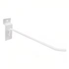 Kit 100 Gancho Painel Canaletado Expositor Branco 25Cm - Espaço outlet