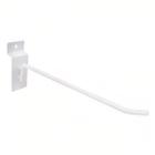 Kit 100 Gancho Painel Canaletado Expositor Branco 30cm - Espaço Outlet