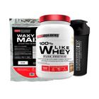 Kit 100% Like Whey 900G+ Waxy Maize 800G