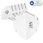 Kit 100 Máscaras 3M 9920H Descartáveis para Proteção Respiratória PFF2(S)