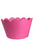 Kit 100 Saia Cupcake Aniversário Decoração Festa Doce Pink