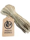 Kit 100 Tags Produto Organico Com Cordão Sisal Incluso - Massai