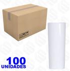 KIT 100 UND - Long Drink BRANCO Para Transfer laser - 325 ML