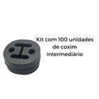Kit 100 Unidades Borracha Coxim Carro GOL Geração 3