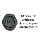 Kit 100 Unidades Borracha Coxim Carro Gol/Passati/Saveiro
