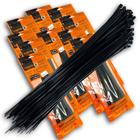 Kit 1000 Abraçadeiras de Nylon Preta Foxlux 28cm x 3,5mm