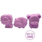 Kit 1000 Mini Sabonete Bichinhos Artesanal 3,5cm Sortidos