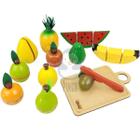 Kit 11 Frutinhas com corte - NewArt - Brinquedo Educativo