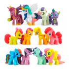 Kit 12 Action Figure Desenho Brinquedo My Little Poney