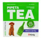 Kit 12 Anti Pulgas Pipeta Tea Konig Para Cães De 5,1 Á 10kg