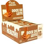 Kit 12 Barra Proteína Doce de Leite Vegano Eat Clean 45g