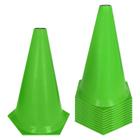 Kit 12 Cones de Marcação de Plástico Muvin - 24cm - Treinamento Funcional, Agilidade e Fortalecimento