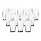 Kit 12 Copos Londres Vidro Resistente 240ML Ideal Restaurante