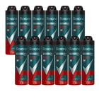 Kit 12 Desodorante Rexona Antibacterial Protection Men Aerosol Antitranspirante 72h 150ml