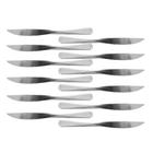 Kit 12 Facas Churrasco Inox Urban 20Cm Restaurante Buffet - Class Home