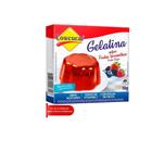 Kit 12 gelatina frutas vermelhas zero acucar baixo teor de sodio nao contem gluten lowcucar 10g