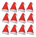 Kit 12 Gorros Toucas Papai Noel Natal Fantasia Natalina