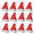 Kit 12 Gorros Toucas Papai Noel Natal Fantasia Natalina