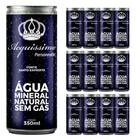 Kit 12 Latas Água Mineral Natural Acquissima Personalité 350 ml