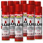 Kit 12 Lubrificantes Lub Óleo Desingripante Proauto 321ml