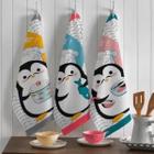 Kit 12 Panos Prato Copa Teka Atoalhado 100% Algodão Atacado