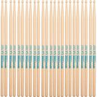 Kit 12 Par Baqueta Liverpool Tenneessee American Hickory 5a