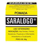 Kit 12 Pomada Saralogo Antisséptica Cicatrizante Cães Gatos