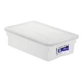 Kit 12 Potes Caixas Organizadoras 2,5 Litros c/ Tampa para Geladeira,Freezer, Alimentos em Geral-378