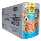 Kit 12 Ração Úmida Three Dogs Original Filhotes Carne Sache 100gr