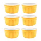 Kit 12 Ramekin 135ml Porcelana Hotel Molhos Petiscos Sobremesas Utensílios