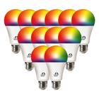 Kit 12 Smart Bulbo Led Wi-fi Inteligente 10w Rgb