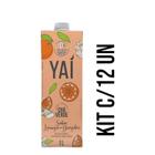 Kit 12 Un Cha Verde Laranja E Gengibre Zero Acucar Yai 1L