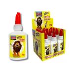 Kit 12 un Cola Branca Escolar 40g Seca Rapido c/ Espatula