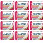 Kit 12 un Sabonete de barra Hidratacao Nutritiva Rosa Albany