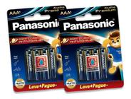 Kit 12 Unid. De Pilha Alcalina Premium AAA - Panasonic