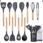 Kit 12 Utensílios Antiaderente Orginal - Black Watch