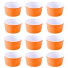 Kit 12x Ramekin Porcelana 40ml Colorido Finger Food Buffet - Taiwan Collection