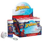 Kit 12x Tubos 60ml Bolha de Sabão Homem Aranha Marvel