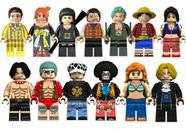 Monkey D. Luffy One Piece Desenho Manga Blocos Boneco