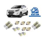 Kit 13 Lâmpadas Leds Smd Pingo Teto Placa Re Hyundai Ix35